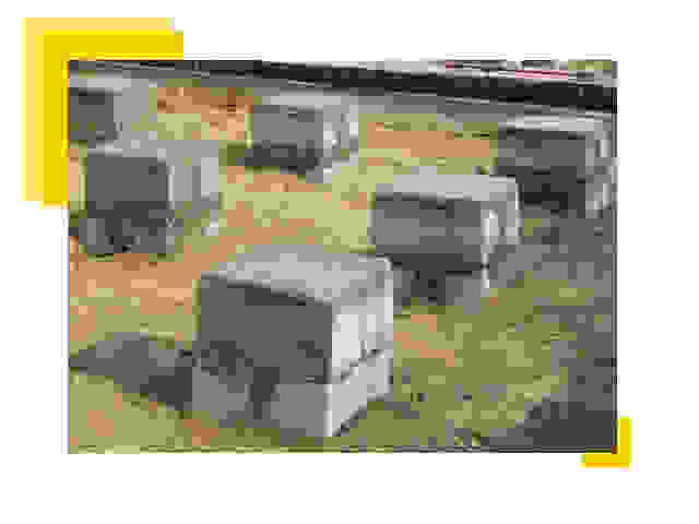 Фундамент столбчатый в Карасук